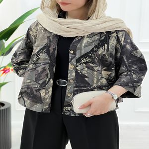 شومیز طرح دار تابستانی نورسا | تاتاتا