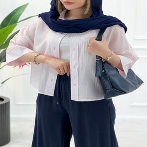 خرید اینترنتی قیمت شومیز کوتاه پانیذ