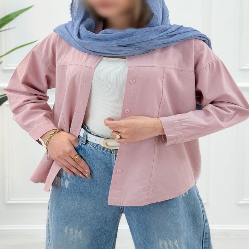 خرید اینترنتی قیمت شومیز تابستانه لینا