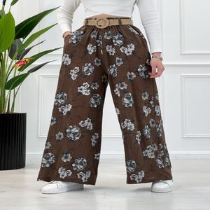 خرید اینترنتی قیمت شلوار بگ طرحدار زنانه گلرخ
