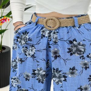 خرید اینترنتی قیمت شلوار بگ طرحدار زنانه گلرخ