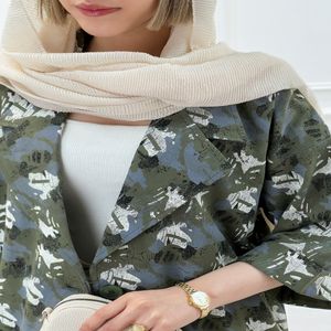 خرید اینترنتی قیمت کت کوتاه پنبه ژاکارد زنانه