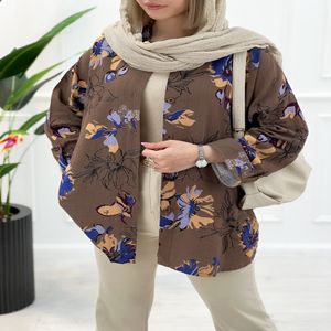 خرید اینترنتی قیمت شومیز مانتویی گلدار