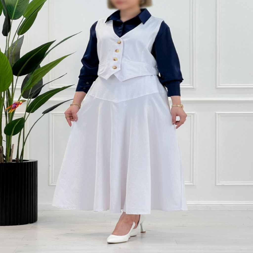 خرید اینترنتی قیمت ژیله دامن ست نسیم