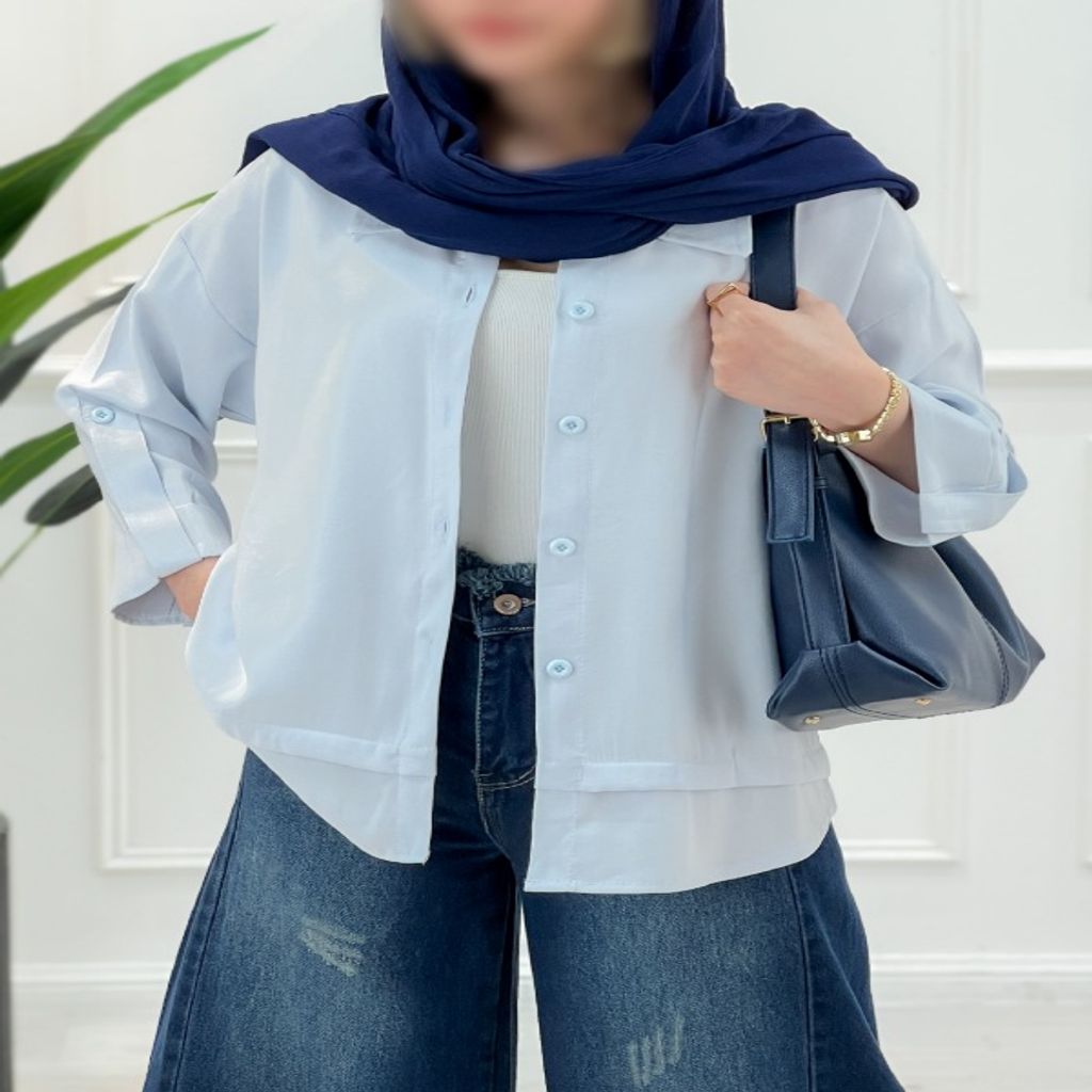خرید اینترنتی قیمت شومیز مانتویی پیله‌دار