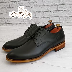 قیمت کفش مردانه مجلسی چرم طبیعی مدل آلبرت مشکی