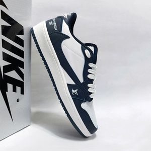 فروش اینترنتی کتانی تراویس اسکات کاستوم طرح ال وی Travis Scott LV