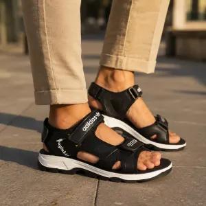 خرید اینترنتی قیمت کفش صندل مردانه مدل Adidas-مشکی