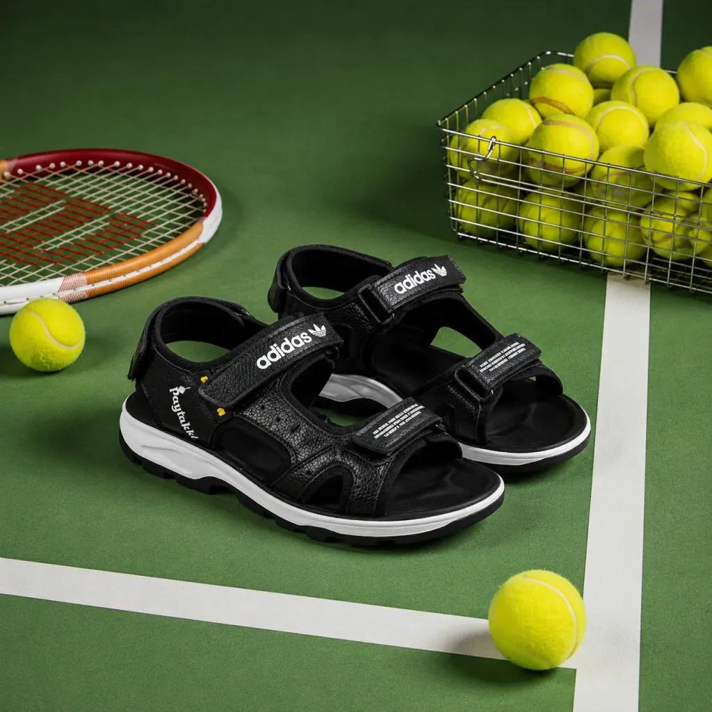 خرید اینترنتی قیمت کفش صندل مردانه مدل Adidas-مشکی