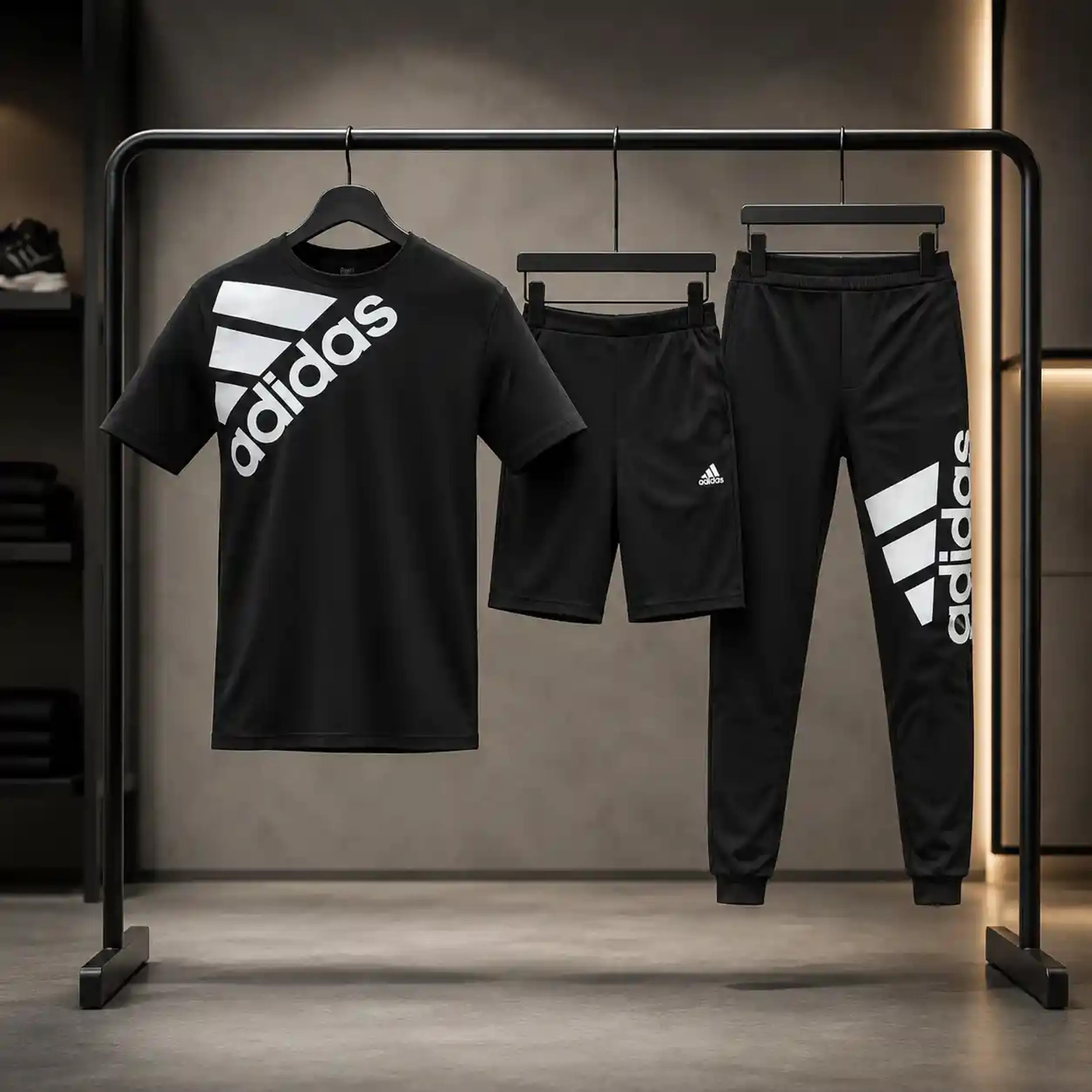 خرید اینترنتی قیمت ست سه تیکه Adidas مردانه مدل Tenesi