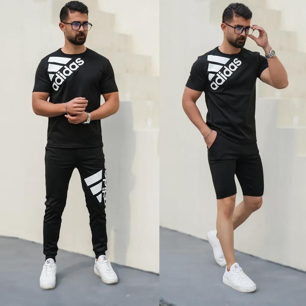 خرید اینترنتی قیمت ست سه تیکه Adidas مردانه مدل Tenesi
