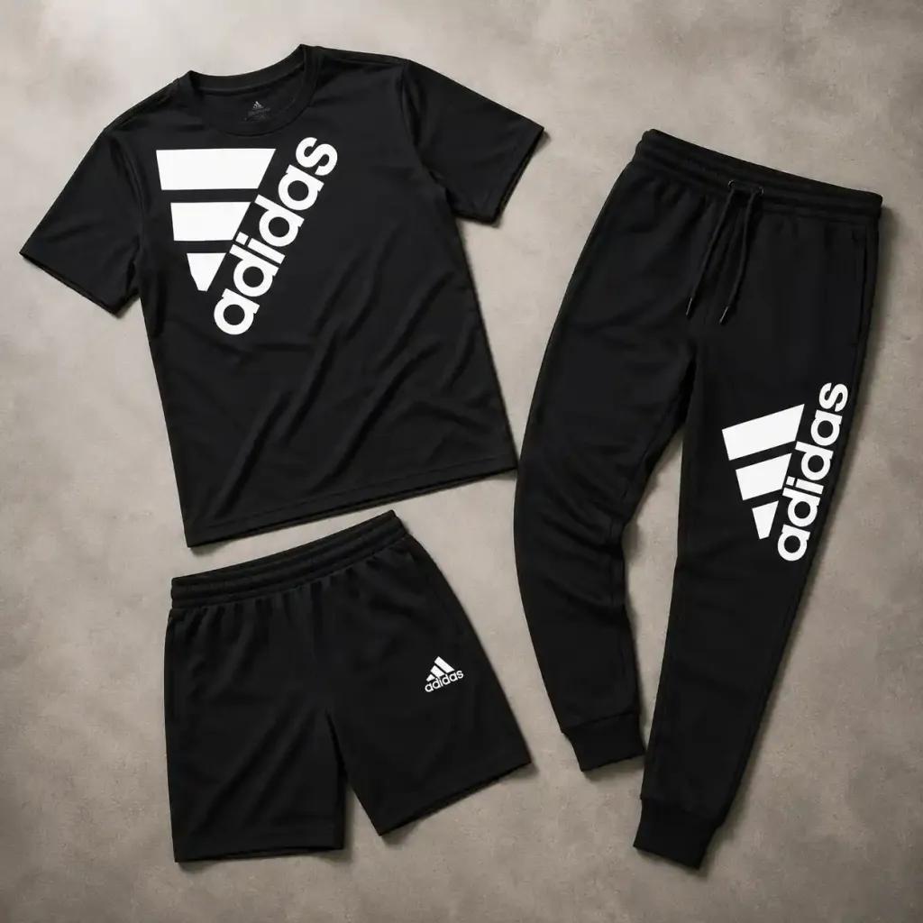 خرید اینترنتی قیمت ست سه تیکه Adidas مردانه مدل Tenesi