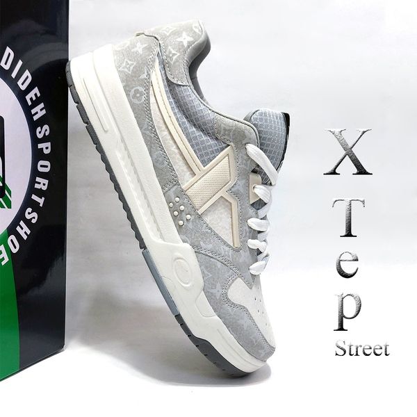 کتانی اسپرت جدید ایکس تپ استریت Xtep Street طوسی کرم