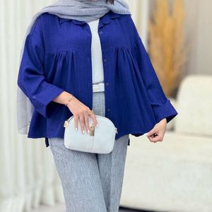 خرید اینترنتی قیمت شومیز شانتون نخی زنانه درجه 1