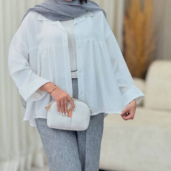 شومیز شانتون نخی زنانه درجه 1