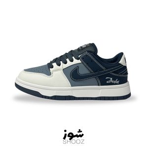 خرید اینترنتی قیمت کتونی جردن وان زنانه سرمه ای وارداتی فول پک چین