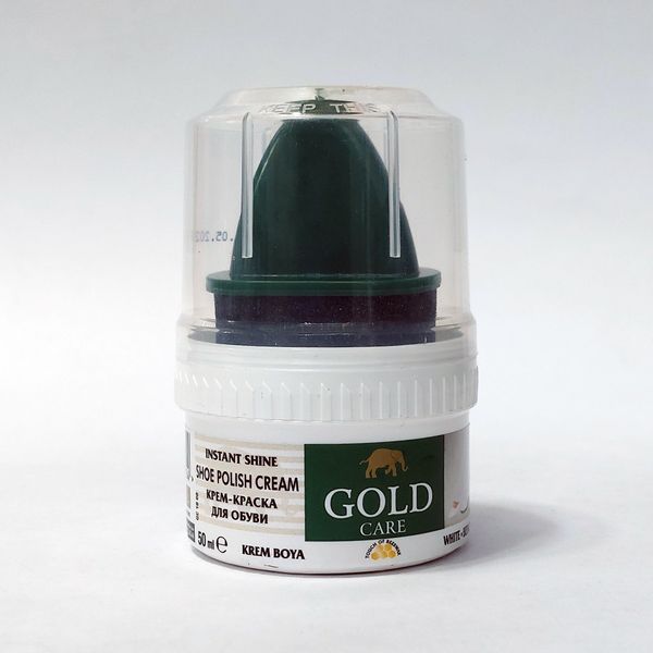واکس کفش سفید و مشکی گلد اصل ترکیه Gold Care