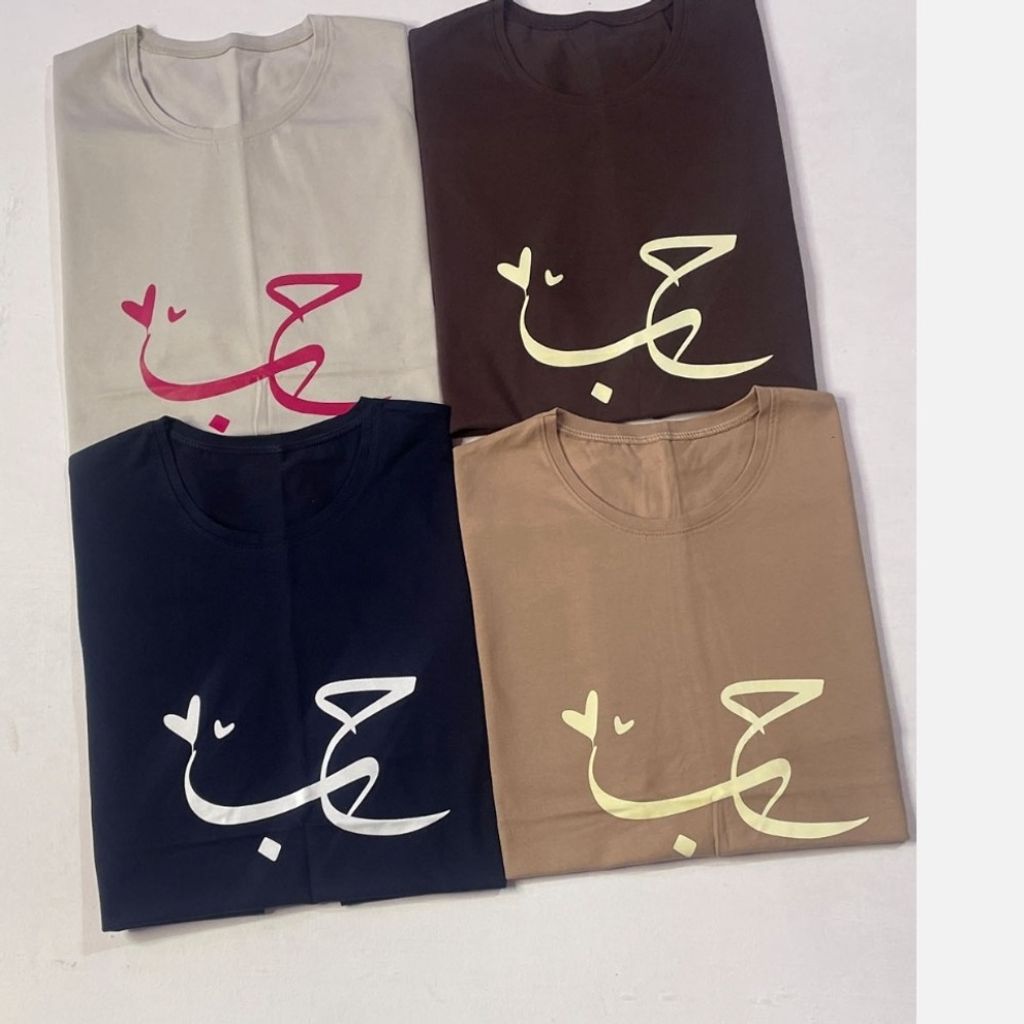 خرید اینترنتی تیشرت زنانه باکسی نخ پنبه فری سایز تا 48 طرح شیک