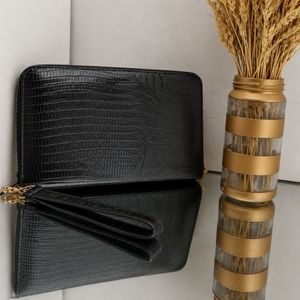 کیف پول دخترانه طرح پوست ماری