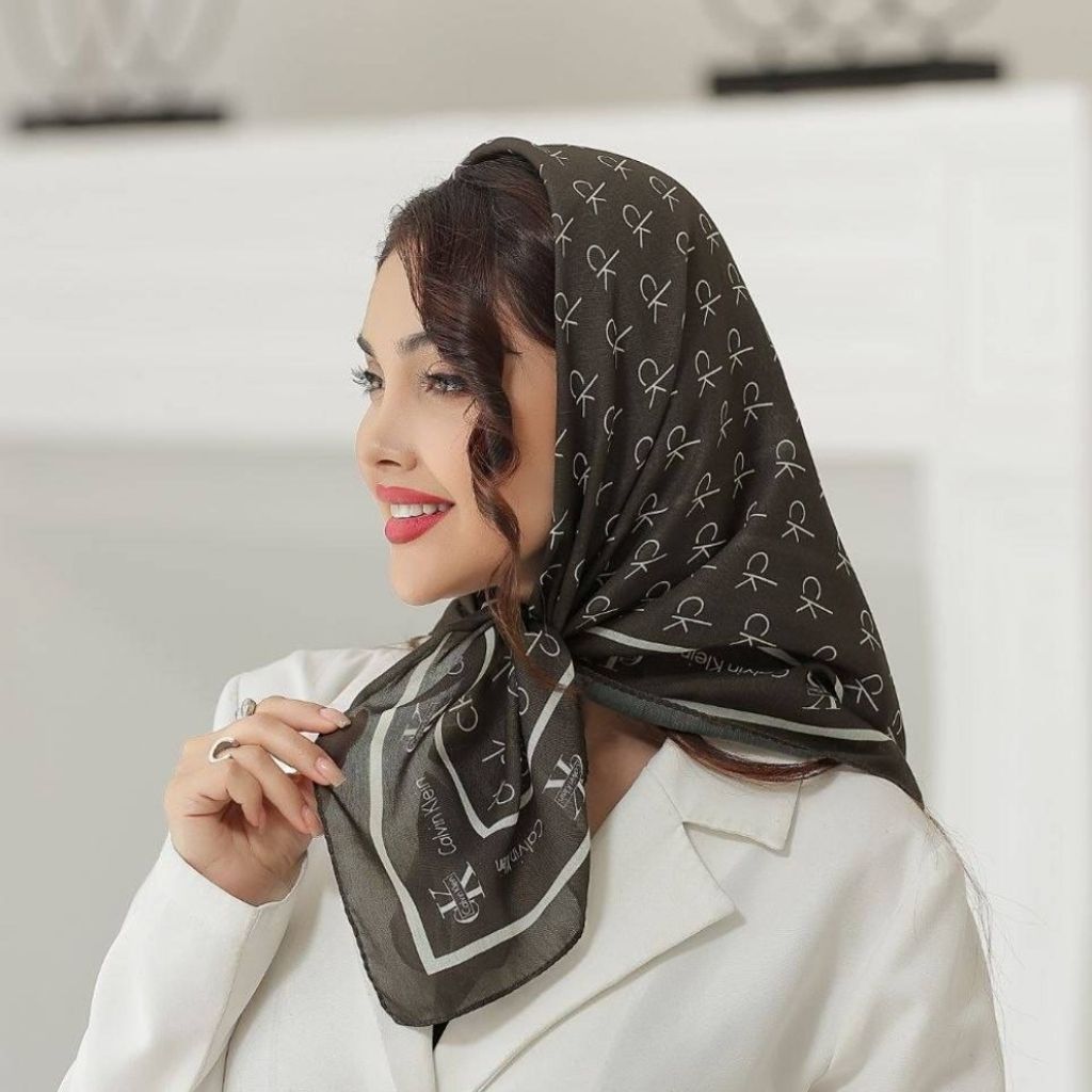 فروش اینترنتی مینی اسکارف موکا