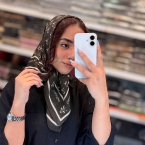 خرید آنلاین مینی اسکارف موکا