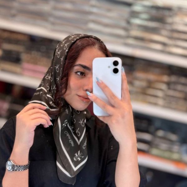 مینی اسکارف موکا