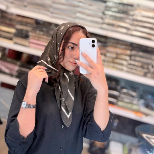 مینی اسکارف موکا