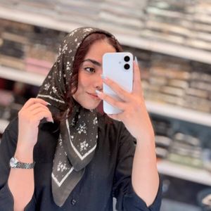 فروش اینترنتی مینی اسکارف موکا
