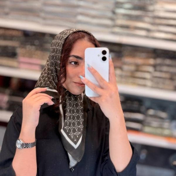 مینی اسکارف موکا