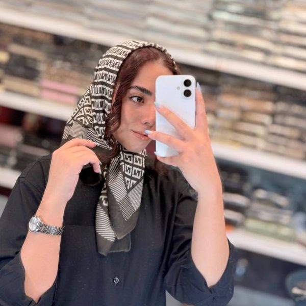 مینی اسکارف موکا