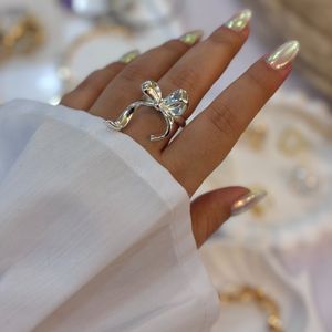 خرید اینترنتی انگشتر پاپیون آبکاری