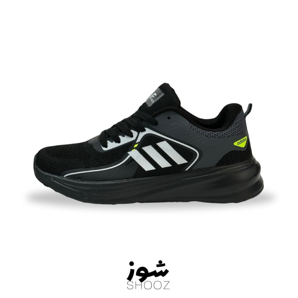 خرید اینترنتی قیمت کتونی مردانه آدیداس ترکس مشکی سفید وارداتی فول پک چین