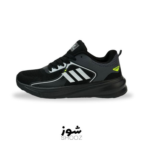کتونی مردانه آدیداس ترکس مشکی سفید وارداتی فول پک چین