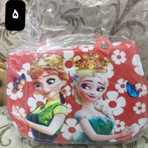 کیف عروسکی دخترانه دسته شیشه ای دلبر