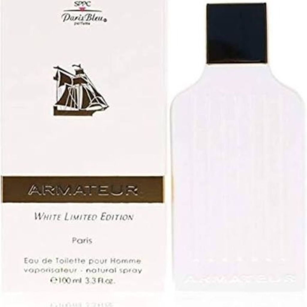 خرید اینترنتی ادکلن ارماتور سفید پاریس بلو 100 میل (PARIS BLEU ARMATEUR WHITE)