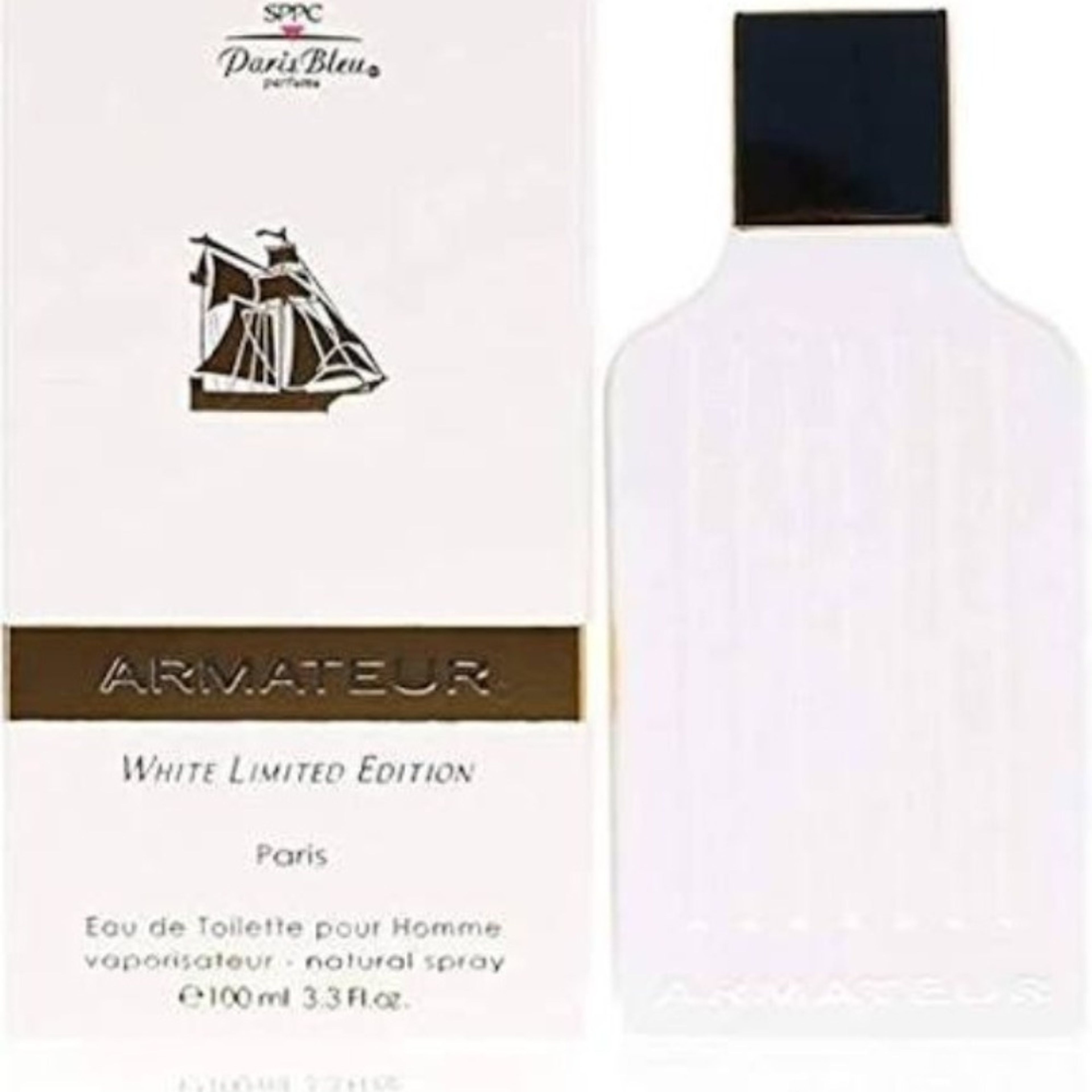 خرید اینترنتی ادکلن ارماتور سفید پاریس بلو 100 میل (PARIS BLEU ARMATEUR WHITE)