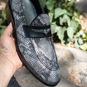 خرید اینترنتی کفش مردانه کالج چرم طبیعی دست دوز کاپری کلاسیک پوست ماری