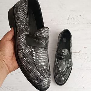 خرید اینترنتی کفش مردانه کالج چرم طبیعی دست دوز کاپری کلاسیک پوست ماری
