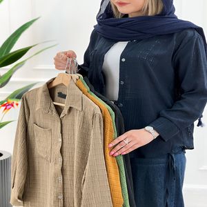 خرید اینترنتی قیمت شومیز شیشه‌ای لیدیا