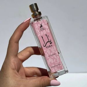 خرید اینترنتی ادکلن زنانه یارا 35 میل صورتی کد 05