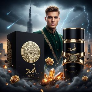 عطر ادکلن لاکچری اصل امارات مردانه اسد لطافه اورجینال - هولوگرام 3 بعدی