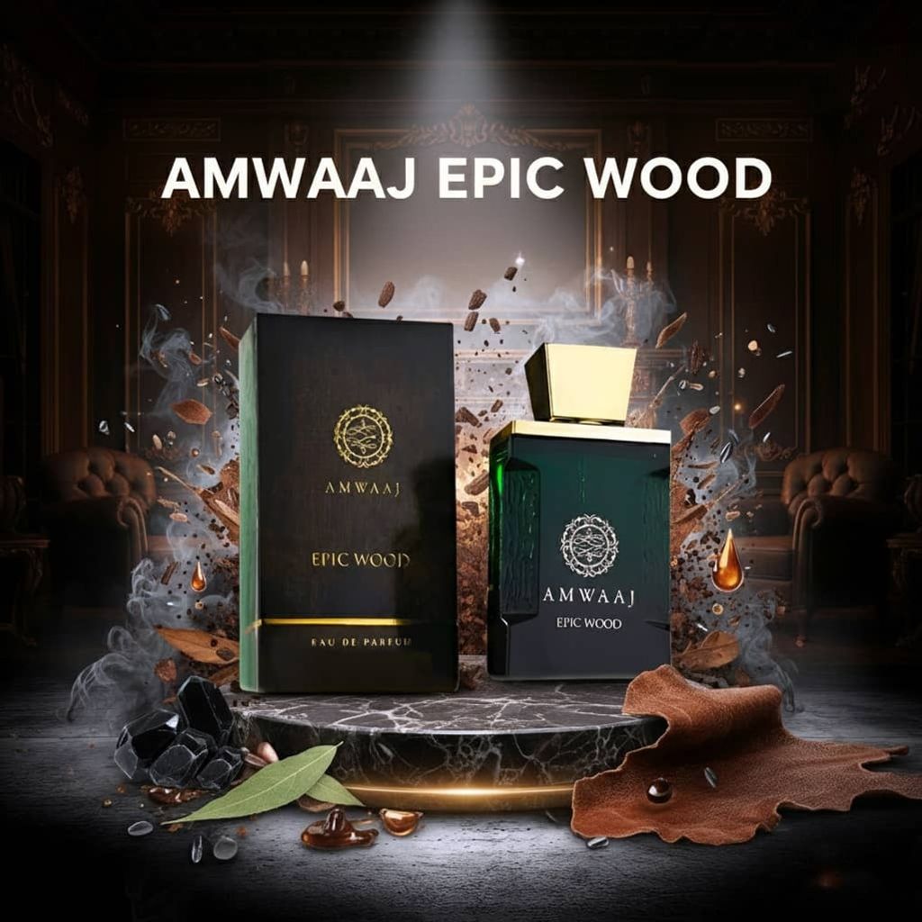 خرید انلاین عطر ادکلن رایحه خاص اصل امارات مردانه آمواج اپیک فراگرنس ورد - 100 میل