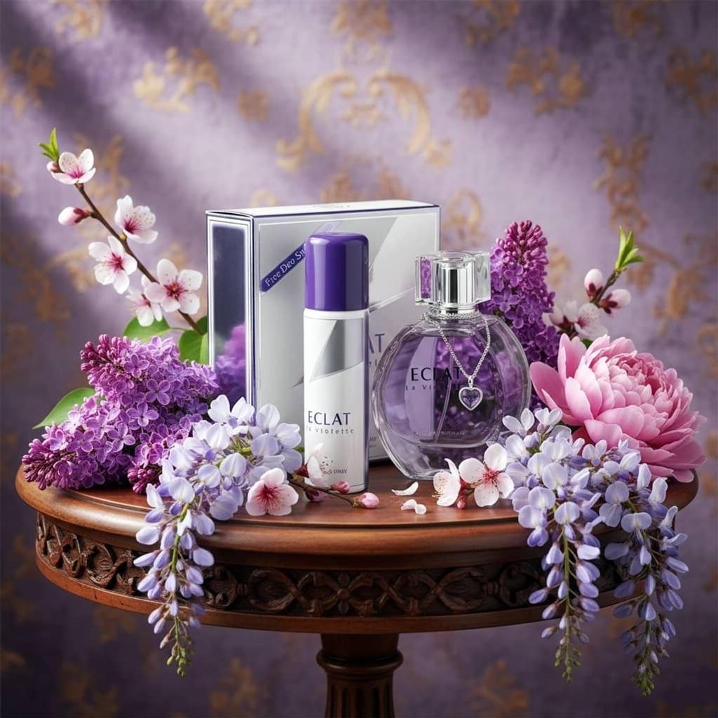 خرید آنلاین عطر اصل امارات زنانه لانوین اکلت د آرپج فراگرنس ورد بهمراه اسپری هدیه