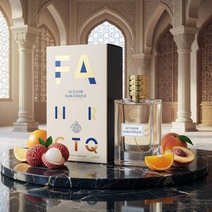 عطر خنک و شیرین اصل امارات مردانه نیهیلو فلور نارکوتیک فراگرنس ورد