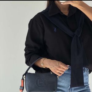 خرید آنلاین شومیز رویه دار POLO کد 220694