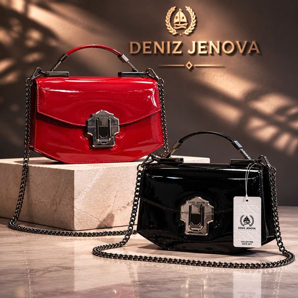 کیف دستی و رودوشی وارداتی زنانه طرح دنیز جنوا DENIZ JENOVA