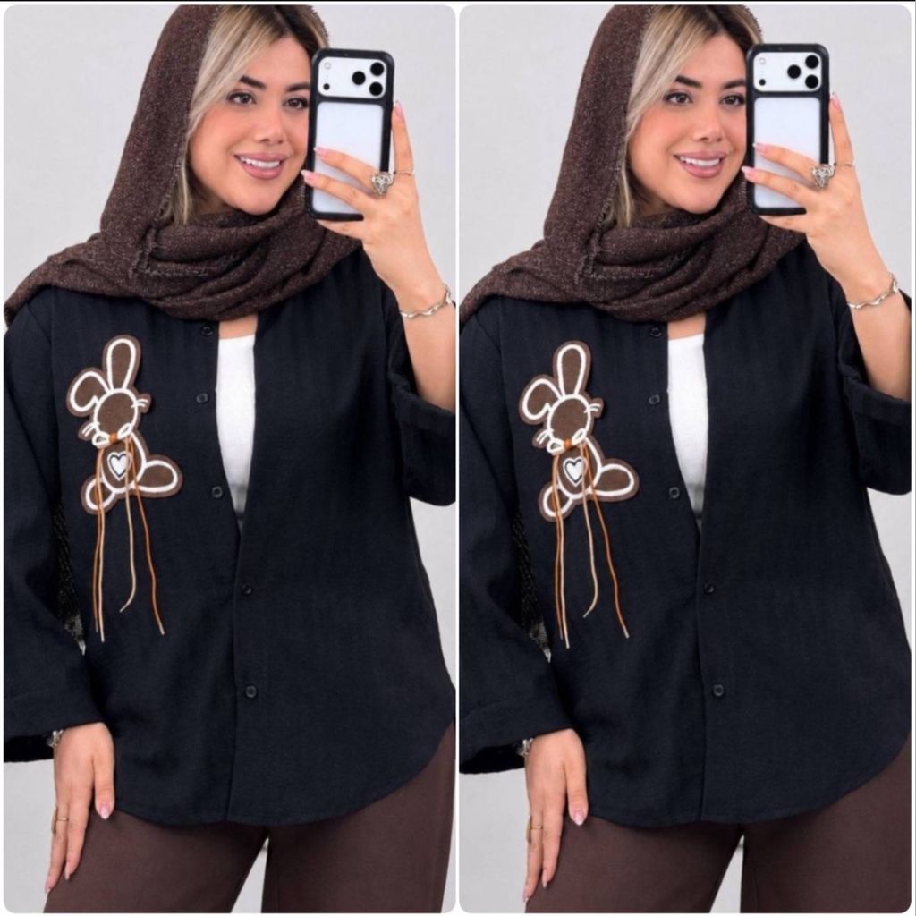 خرید انلاین مانتو عروسکی خرگوش
