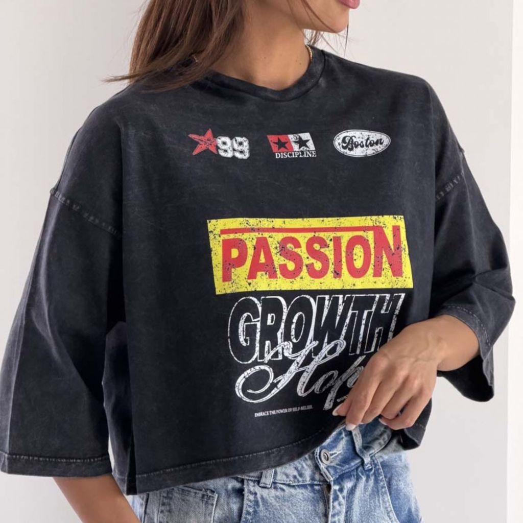خرید آنلاین تیشرت نیم تنه PASSION کد 180770