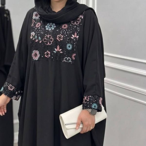 مانتو عبایی شکوفه