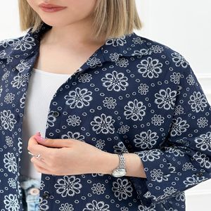 خرید اینترنتی قیمت شومیز مانتویی شکوفه